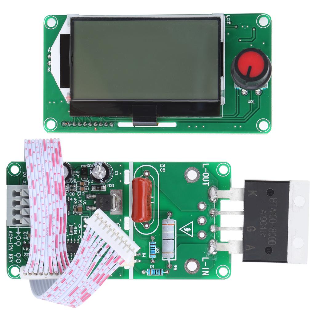 Time Control Welding Module LCD Double Pulse Encoder Board 100A for Single Cell Battery Pack