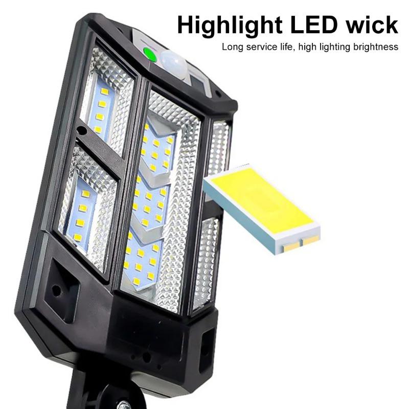 3/2/1PCS 43LED Solar Street Lights Outdoor IP65 Motion Sensor Solar Powered Wall LED Lamp 3 Lighting Modes Light for Garden Patio Decor