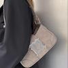 Y2K Spicy Girl Underarm Bag - High-End Frosted Handbag for Trendy Casual Commute.