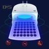 Mosquito Lamp Fruit Fly Trap with Sticky Pads Residue-free Plug-Play Highly Effective UV Blueish-Purple Light EU Plug Fly Trap