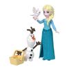 Mattel Disney Frozen Main Character Set Dolls House Play Set with 3 Mini Dolls and 1 Olaf Ages JJP89 (Mini Dolls) Dress-up & - 3+ - Multi-color