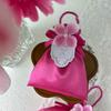 Mini Wedding Candy Bag Satin Festive Sugar Bag Portable Flower Drawstring Bag  Festival