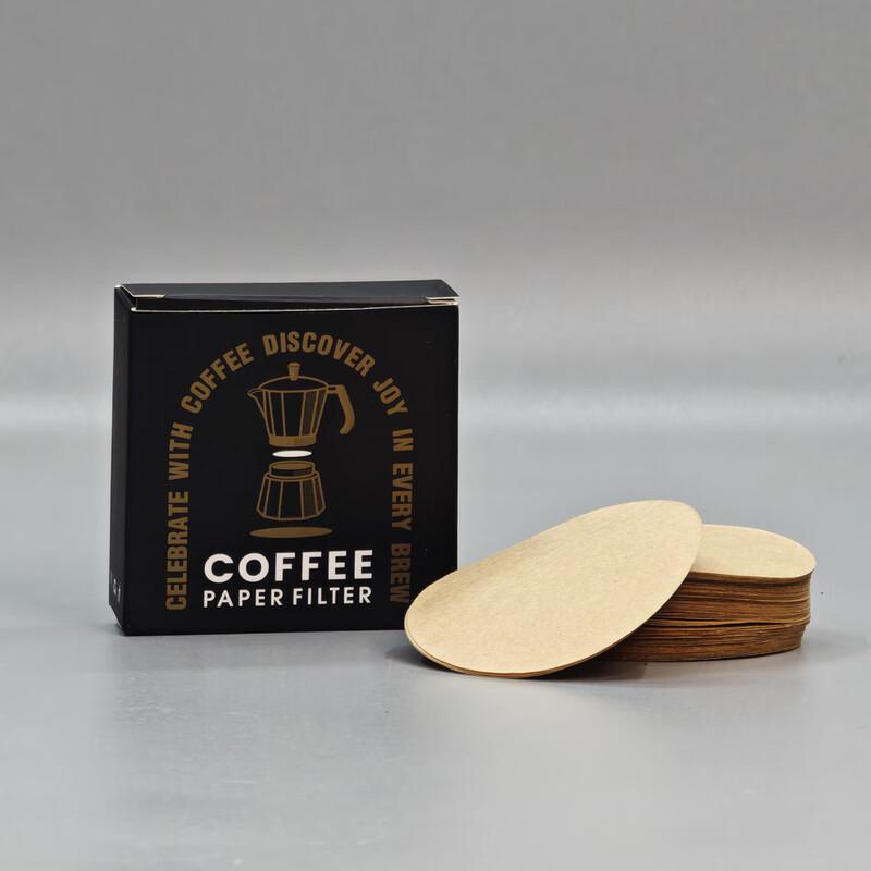 Chuanbao 60mm Round Natural Wood Pulp Coffee Filter Papers