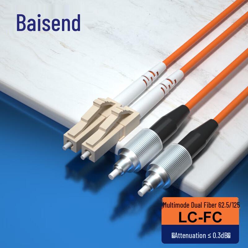 

BOSENDE Telecom-Grade LC-FC Multimode Fiber Optic Patch Cable