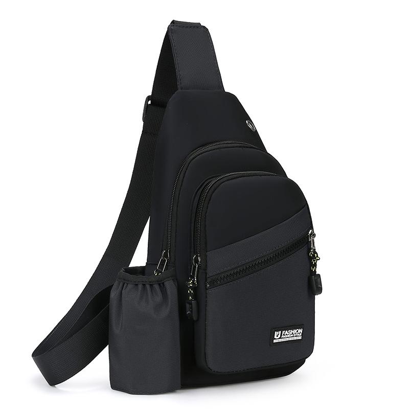 

Повседневная мужская нагрудная сумка, поясная сумка, легкая ткань Оксфорд, сумка через плечо, стильная мужская сумка для отдыха, сумка на плечо, саквояж 17cmX30cmX5cm