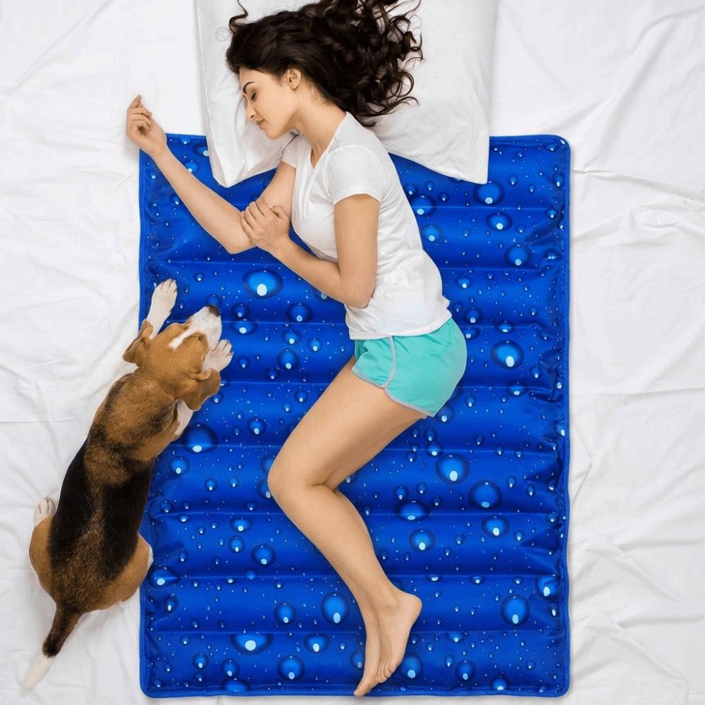 Adult Size Refillable Ice Seat Cushion DIY Design Summer Cool Cooling Gel Mat Foldable Portable Cooling Pad Office Use