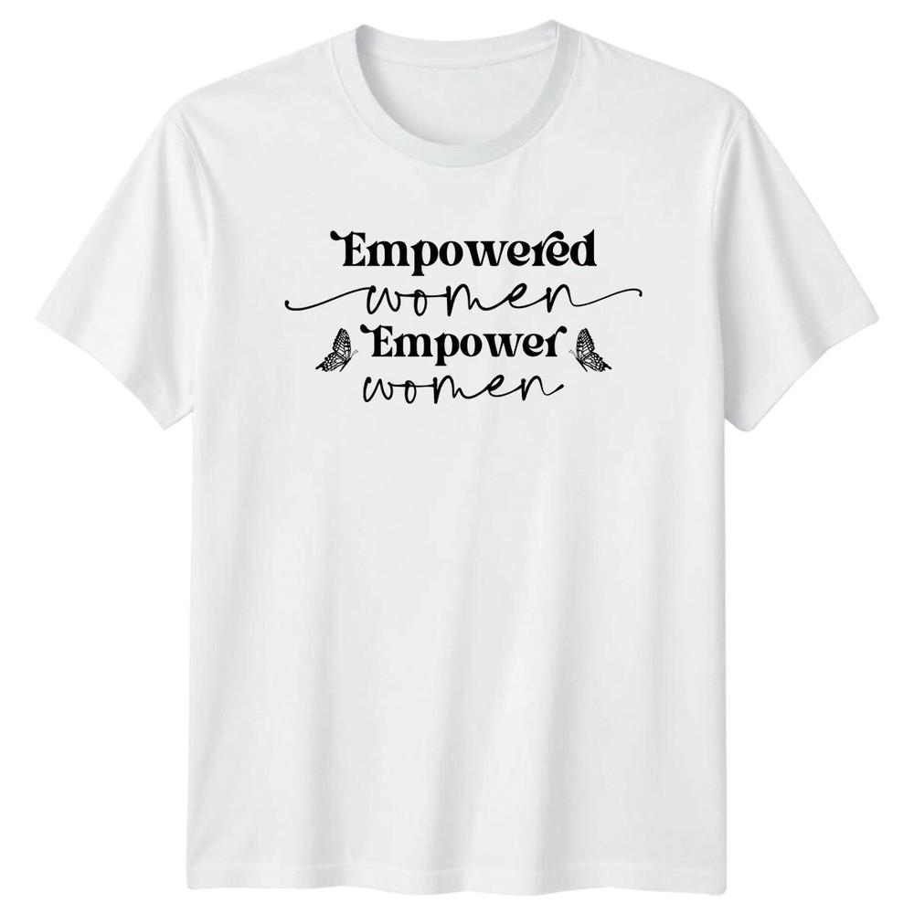 Empowered Unisex Empower Unisex TShirt Butterfly Graphic Tee S
