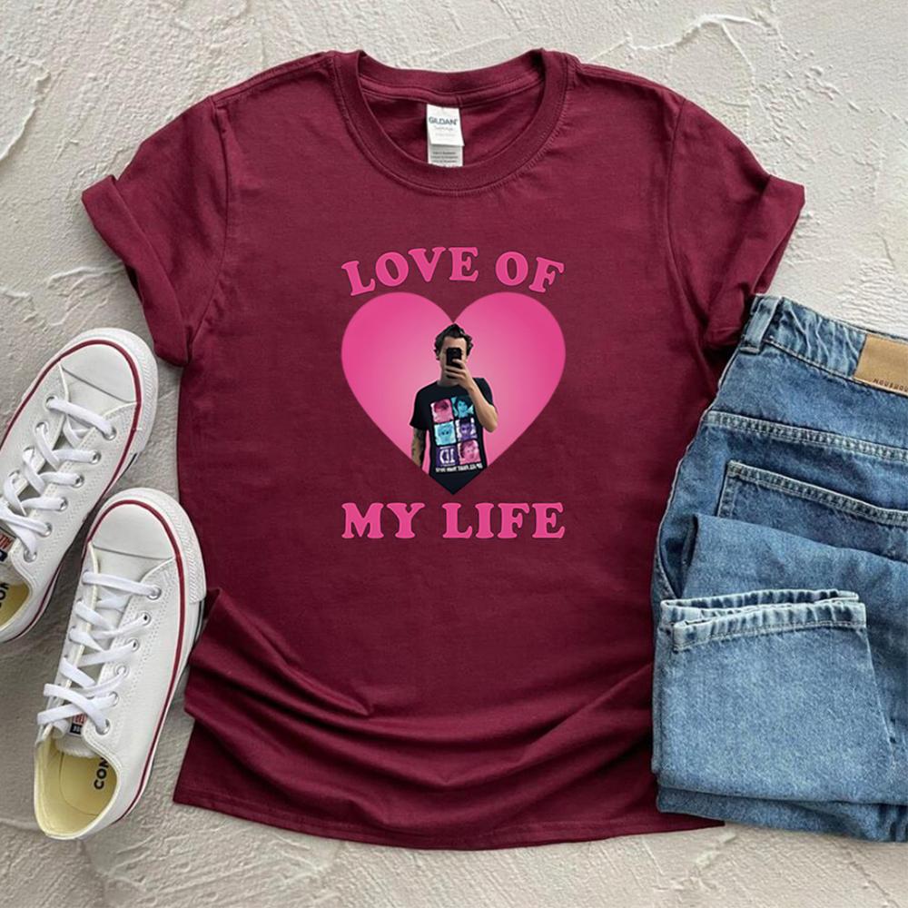 Love of My Life HS Graphic Tee TPWK Pleasing Tshirt Love On Tour Shirt HS Selfie Y2k 90s Harajuku Tshirt Cute As It Was Tshirt