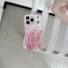 Star Glitter Lily Flower Chain Phone Case for iPhone 17/16 Pro Max/15/14