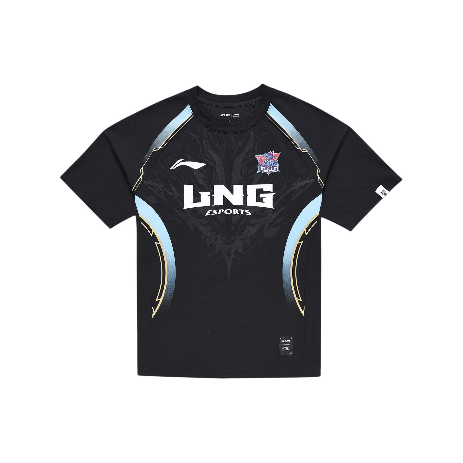 Li Ning Sports Life Collection T Shirt Unisex Black ATSU675-1 S