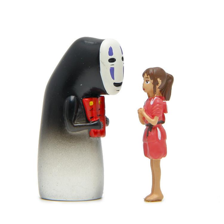 Ogino Away Spirited Chihiro And No Face Man Resin Ornaments For Gift Display And