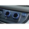 Fit For Defender 110 - Blue Aluminum Central Console Ac Knob Cover Trim