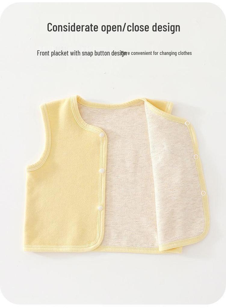 Infant A-Class Wool Silk Vest - Spring & Autumn Warm Outerwear