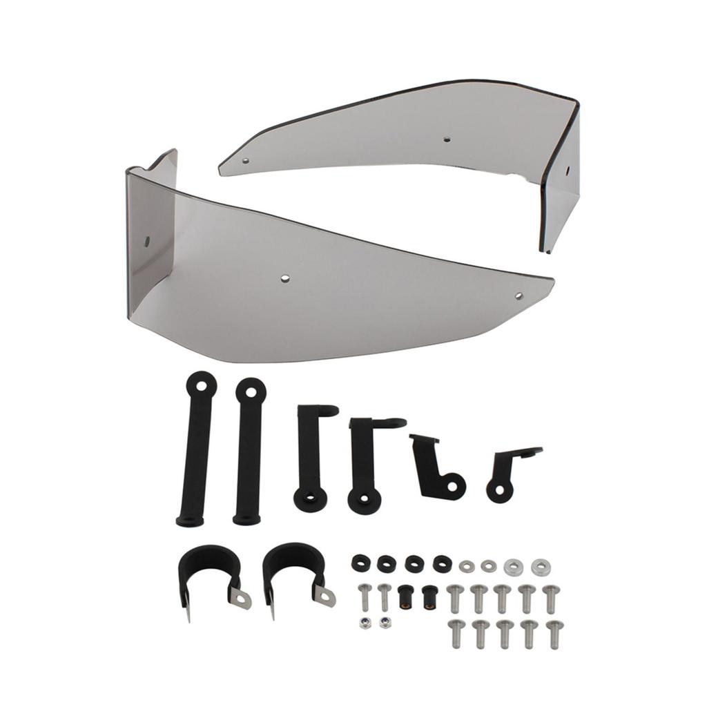 Motorcycle Side Spoiler Fixed Wing Deflector Durable Acrylic Fairing Cover for BMW K1600B K1600GTL 2020 2026