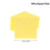 10Pcs Soldering Iron Tips Cleaning Sponge High Temperature Enduring Condense Sponge For Welding Tips Cleaning Tools