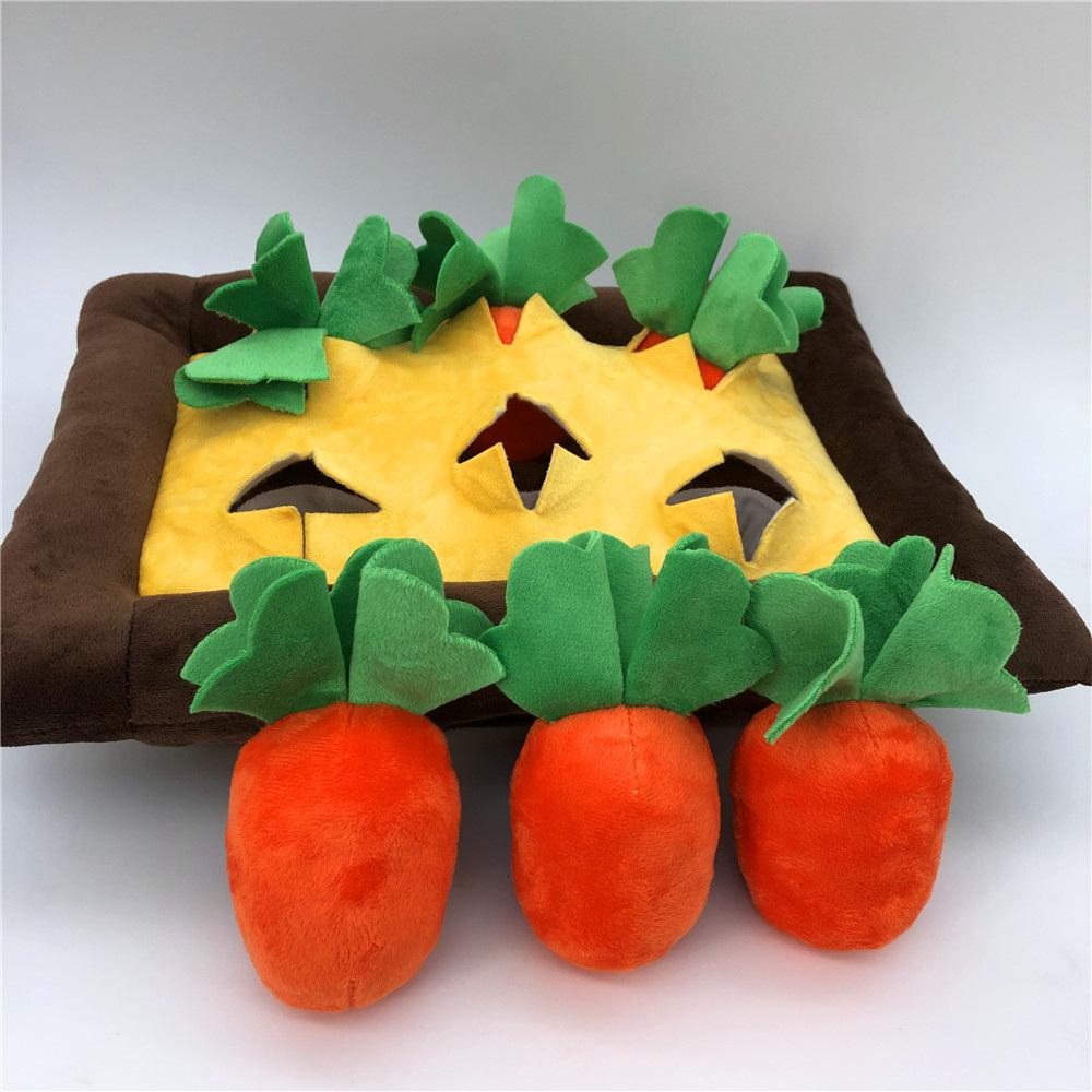 Vegetable Garden Carrot Plush Toy Pull The Carrot Parent-child Interaction Education Hands-on Ability Educational Plush Toys