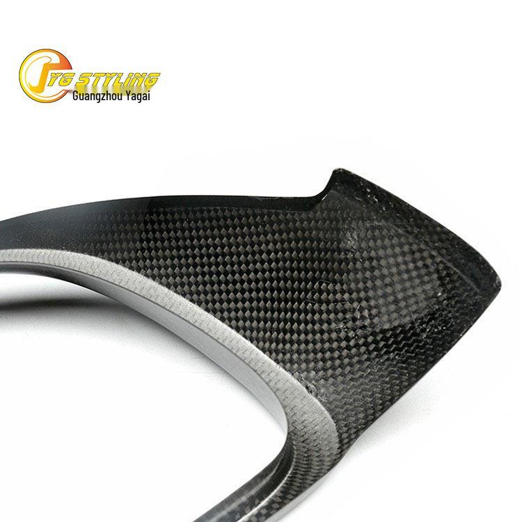 Dry Carbon Fiber Center Grille Radiator Cover for BMW 4 Series 430 M4 F82 - Non-Layering, Non-Bubbling