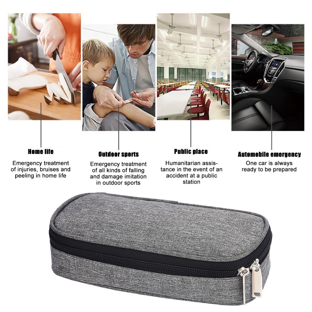 Portable Diabetic Insulin Cooling Bag Protector Pill Refrigerated Ice Pack Cooler Insulation Organizer Travel Case