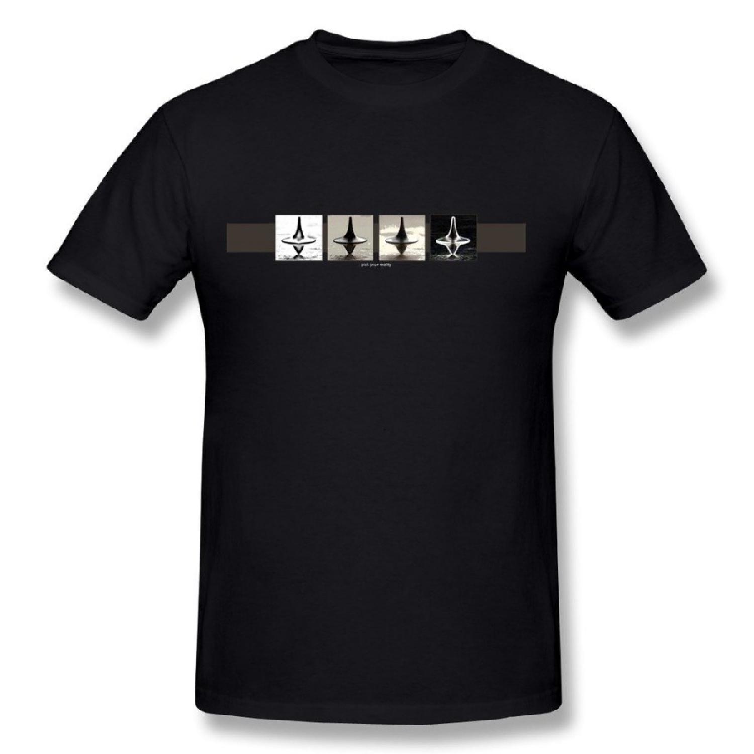 YONGDE Men s Inception Pick Your Reality T Shirt XXL Black S