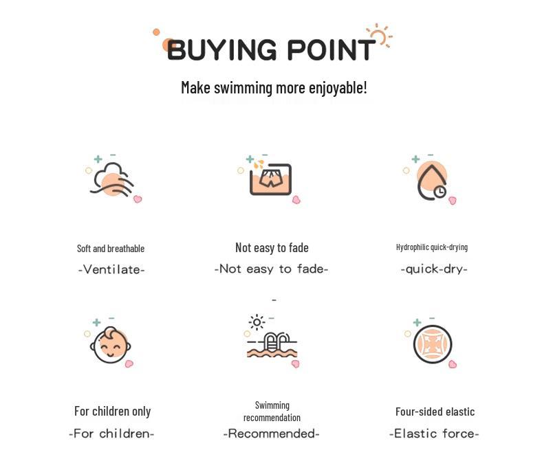 2025 New Style Girls' Swimsuit Set for Junior High Students