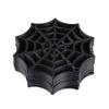 50Pcs Realistic Stretch Spider Web Halloween Decor Black Pe Cobweb for Haunted Party Indoor Outdoor Spooky Atmosphere