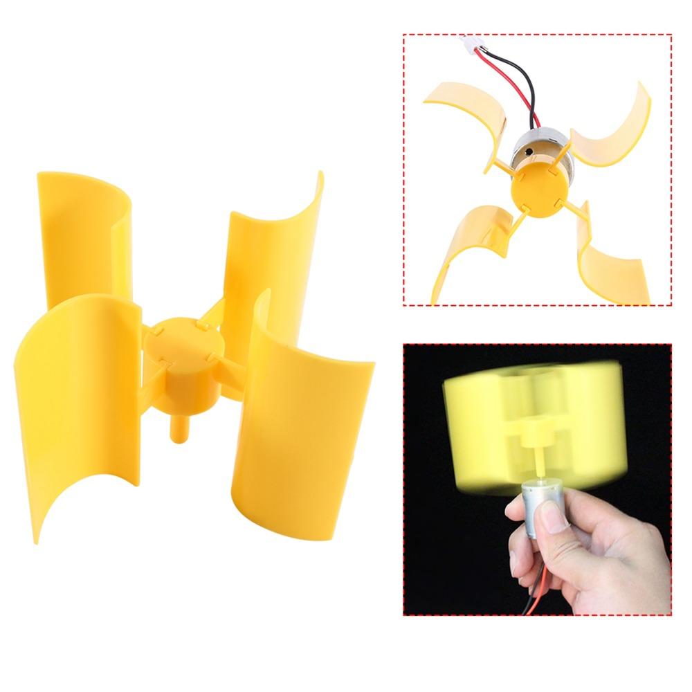 Small Vertical Wind Turbines Durable DC Motor Electricity Generator  Physical Principle Experiment