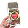 Love bracket, large window, suitable for Apple 11pm mobile phone case, high value for girls 11/11 Transparent 11/11