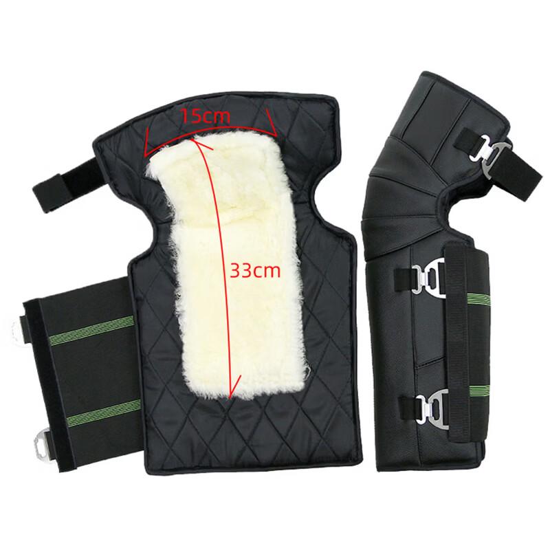 Binfu Winter Windproof Wool Knee and Leg Warmers