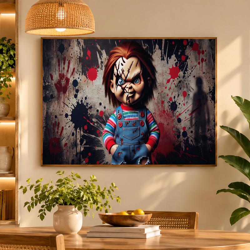 5D Diamond Painting Child's Play Chucky Tiffany DIY Full Drill Diamond Art Kit Home Decoration