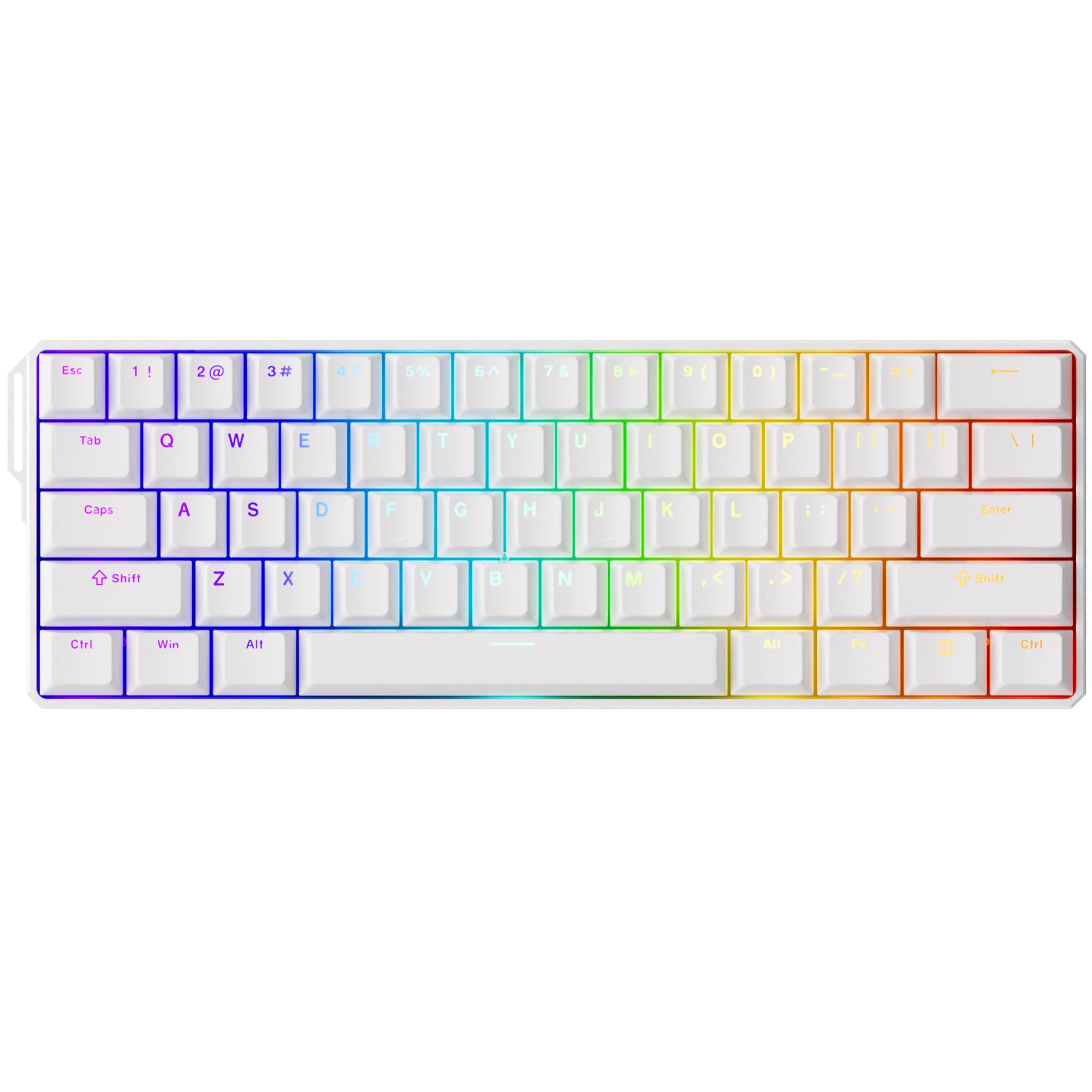 

MonsGeek FUN60 Ultra Gaming Keyboard White Wired TMR