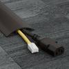 1Pc 1M Floor Cable Protectors PVC Cable Protectors Self-adhesive Cable Protectors Cable Hiding Covers Flexible Wire Duct
