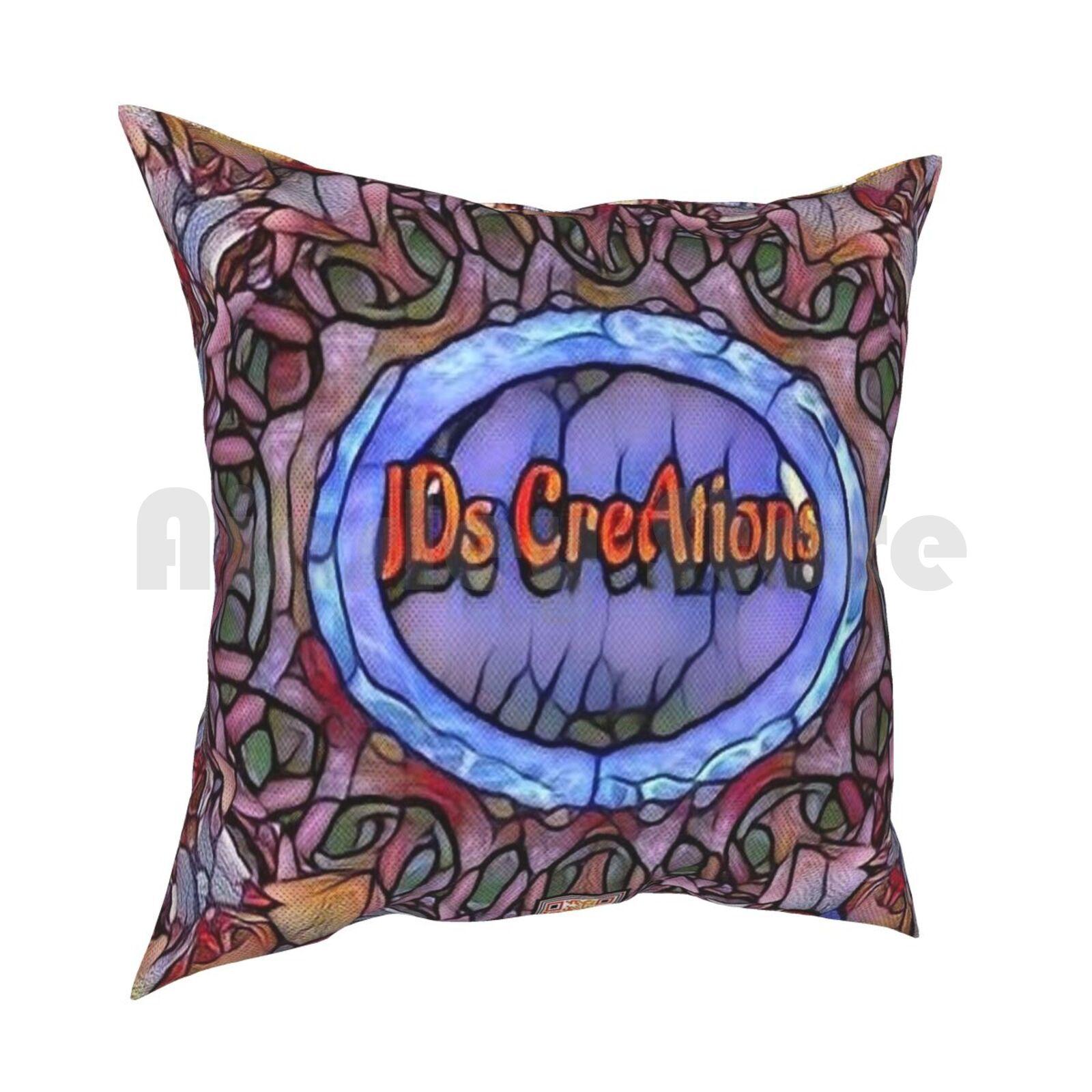 Colorful Stained Glass Geometry Kaleidoscope Pattern Pillow Case Printed Home Soft Throw Pillow Psychedelic Sacred 30x30cm 12x12in
