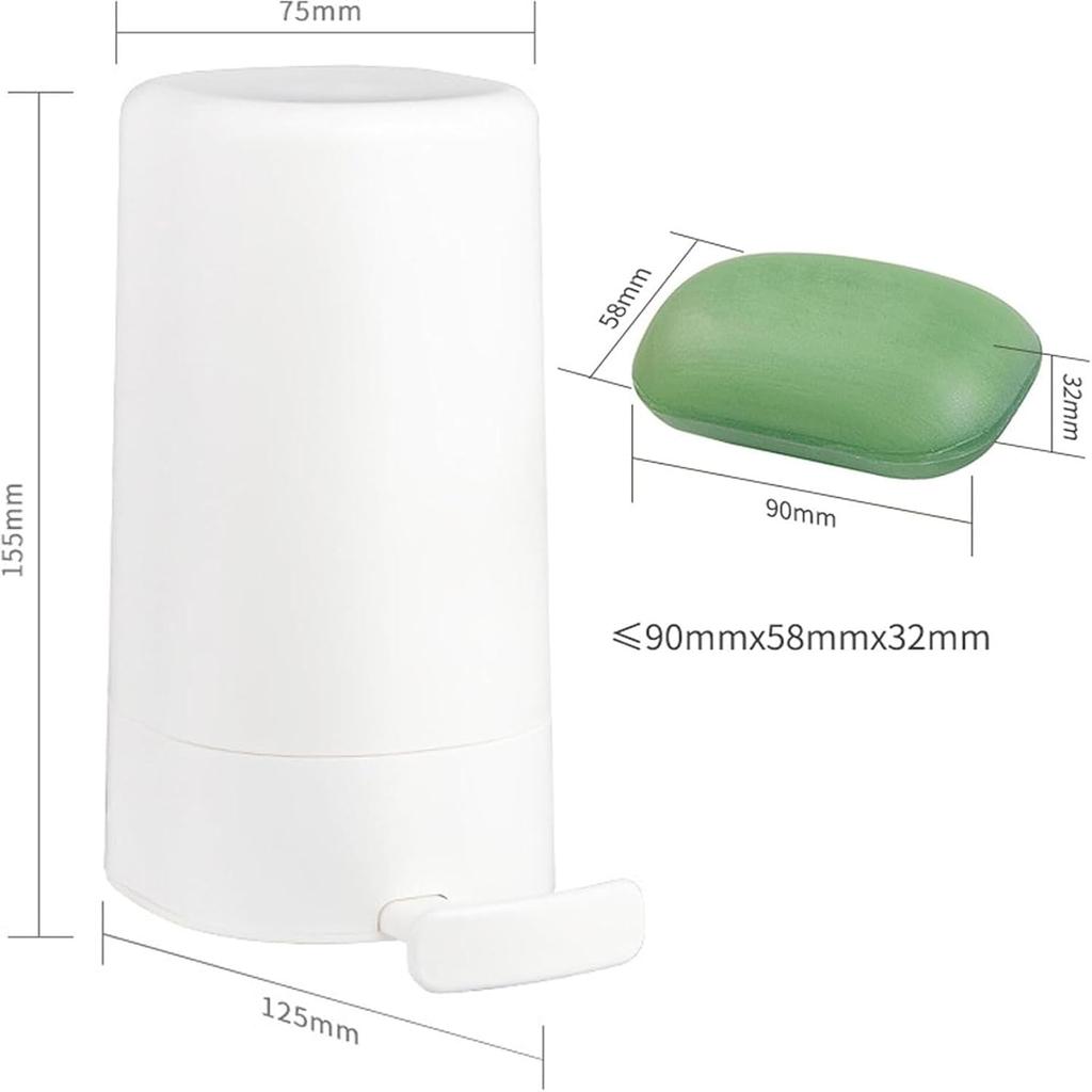 Soap Grinder, Bar Soap Shaver, Soap Grinder for Bar Soap, Bar Soap Dispenser, Foam Flaker Soap Grinder, Bar Soap Shaver Dispenser Wall Mounted