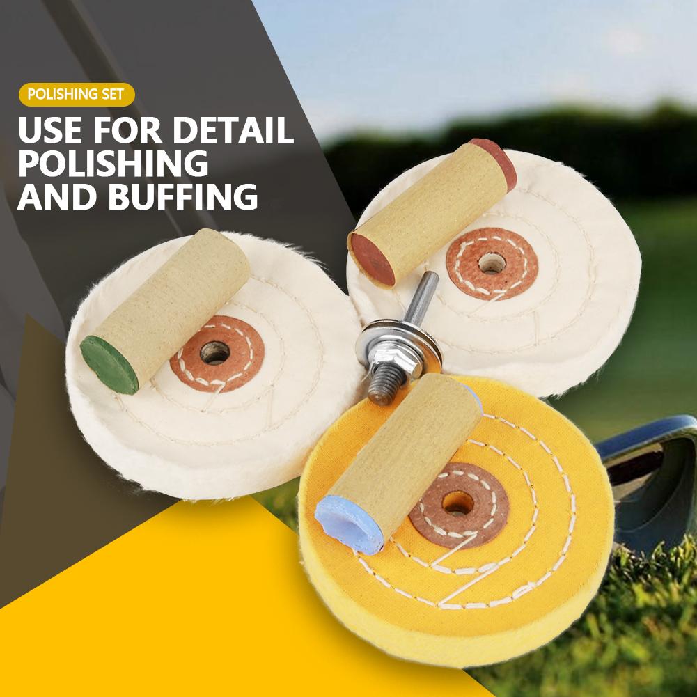 

Набор из 7 твердосплавных полировальных дисков для удаления царапин и полировки