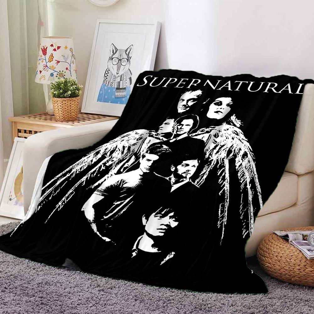 

1pc Supernatural Soft Warm Throw for Home, Office, Trave, All-Season Cozy Bedding Gift, Office Cozy Accessory 1179 80cmx120cm(31inx47in)