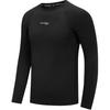 Comfortable Soft Raglan Crew Neck Long Sleeve Knit Shirt Gift Boxed Unisex Tops SA2269LT25T-BK001
