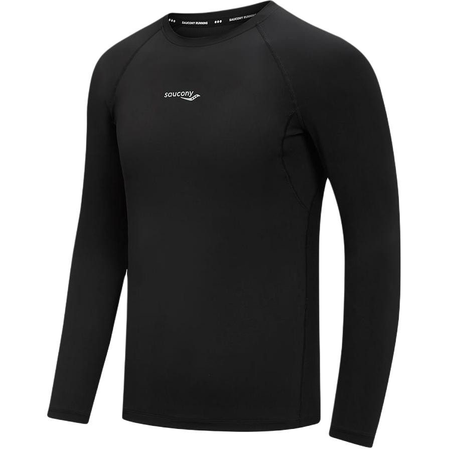 

Saucony Comfortable Soft Raglan Crew Neck Long Sleeve Knit Shirt Gift Boxed Unisex tops SA2269LT25T-BK001 3XL