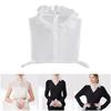 Reusable Fashion Collar Insert Delicate Lace Trim Polyester Layered Neckline Accessory For Various Clothing Styles