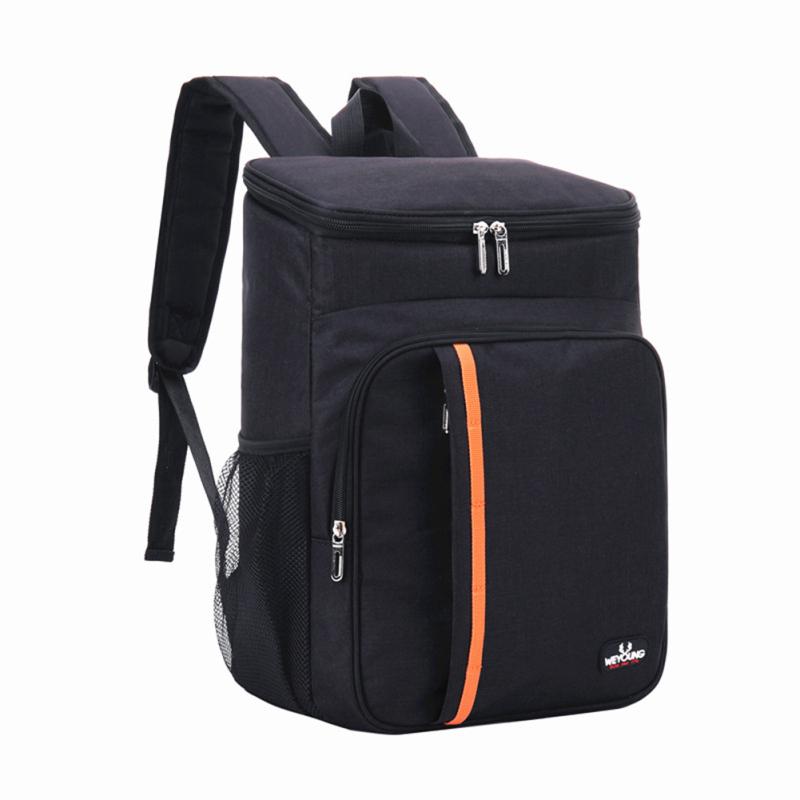 Portable Insulated Bag Multifunctional Leakproof Outdoor Picnic Fresh-keeping Backpack Cooler Bag