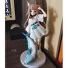 13/18CM My Cat Is Kawaii Girl Anime Figure Sakura Soybean Flour Sit And Eat Fish Collectible Model Doll Toy GOLDEN HEAD A PVC Kid Friendly 2