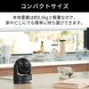 IRIS OHYAMA Macaron Mini Tabletop Fan with Matte Oscillating Quiet Compact Black Energy-Saving Design, Function, Operation, Design, TAF-MKM10-B,