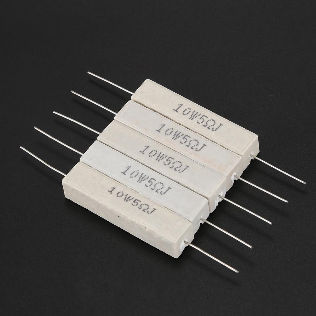 8 PCs draad gewonden keramische cementweerstand 8 Ohm 20W 5
