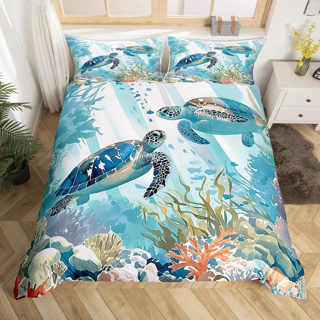 Summer Theme Duvet Cover For Teens Adults Duvet Cover Queen Lightweight Down Room Decor 2 Pillowcases 1 Duvet Cover No Comforter