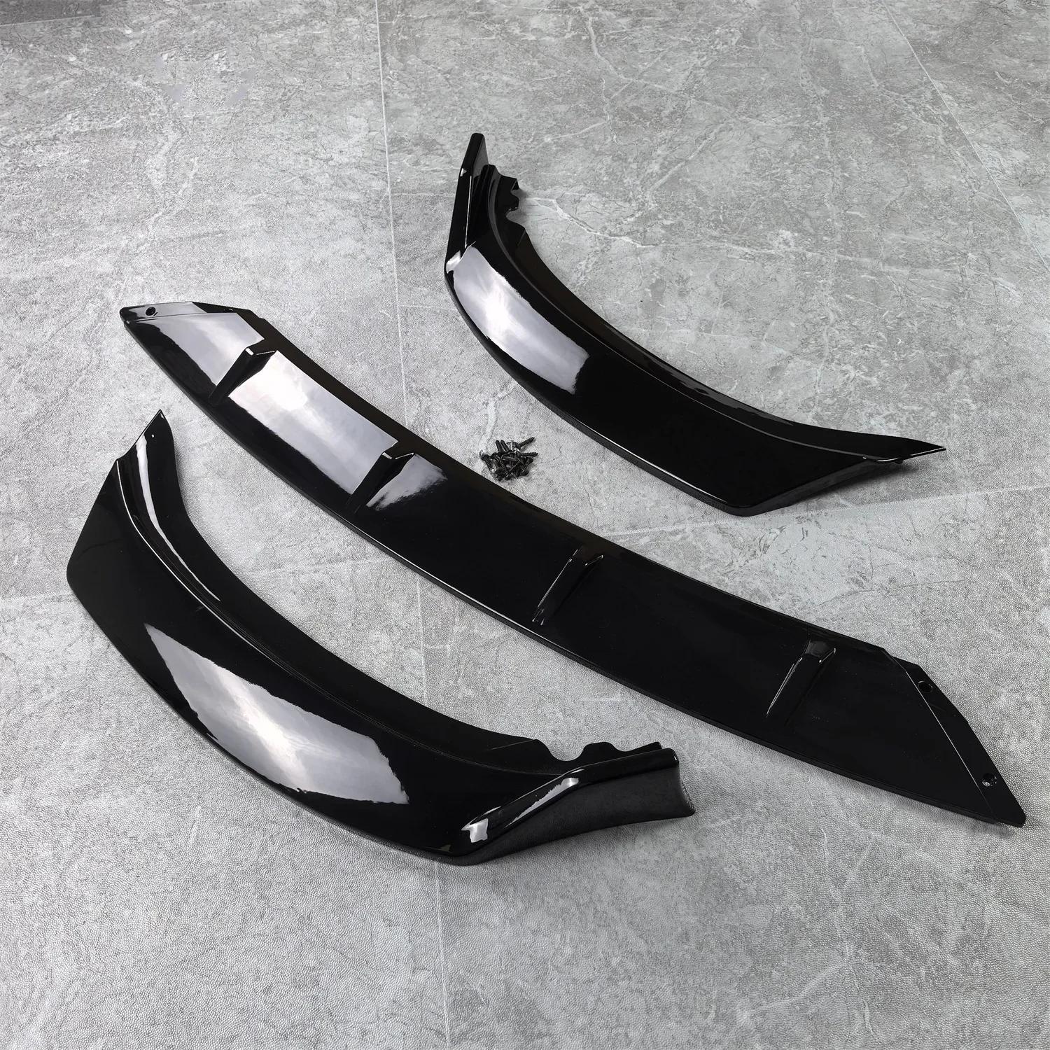 

Передний бампер сплиттер губа спойлер диффузор модернизация для BMW 3 серии F30 F31 Non-M Sport 2012-2019 комплекты кузова тюнинг Canard Lip