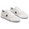 Converse One Star Pro Suede Low Egret White Unisex Sneakers Cream Black 172950C