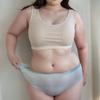 Intimo taglie forti tinta unita pantaloni da donna intimo traspirante in cotone da donna