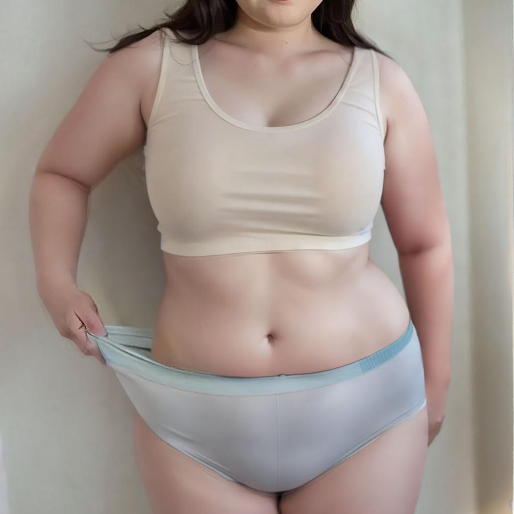 Intimo taglie forti tinta unita pantaloni da donna intimo traspirante in cotone da donna