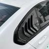 For BMW 3 Series G20 320i 325i 330i - Car Rear Louver Window Side Shutter Cover Trim Sticker Vent Scoop ABS Carbon Fiber