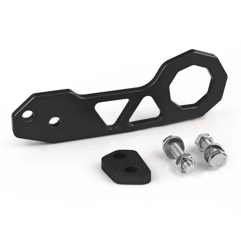 

Tow Hook Aluminum Alloy Towing Hauling Tool for Universal Automotive Car Rear Bumper Racing Trailer JDM-Hook Accessories чорний