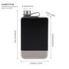 9 Oz Painted 304 Stainless Steel Camping Hip Flask - Portable & Durable